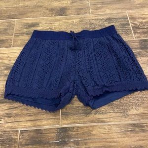 Navy shorts
